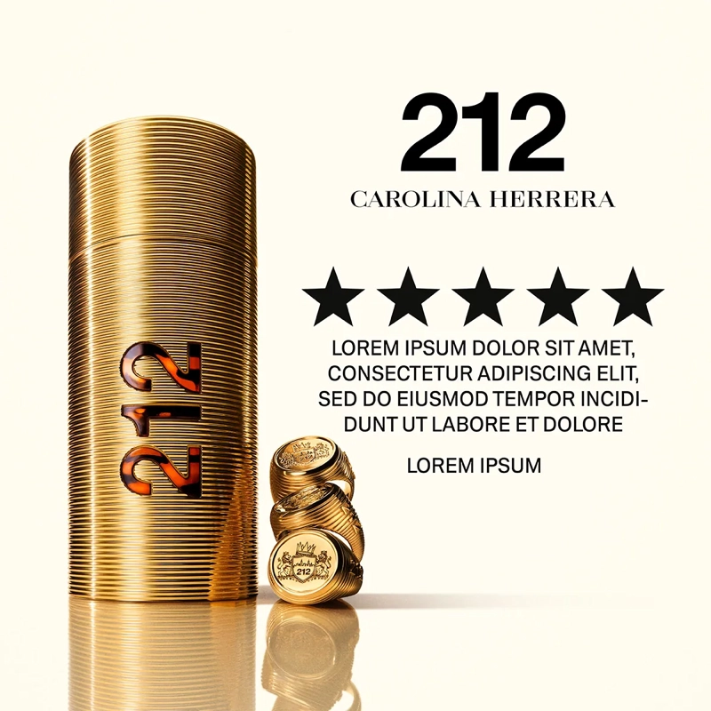PERFUME CAROLINA HERRERA  212 MEN NYC PARFUM HOMBRE EDP 100 ML - 6