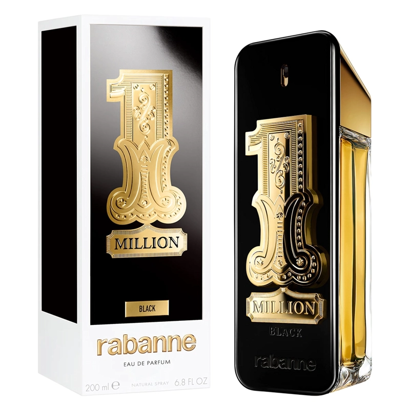 PERFUME HOMBRE RABANNE 1 MILLION BLACK EDP 200ML, foto 3