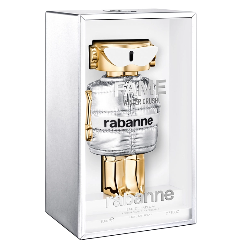 RECARGABLE PERFUME MUJER RABANNE FAME WINTER CRUSH EDP 80ML - 2