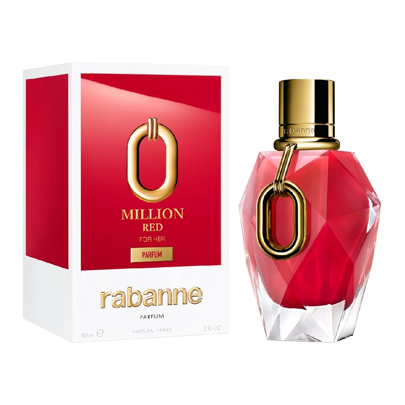 PERFUME MUJER RABANNE MILLION RED PARFUM 90ML - 2
