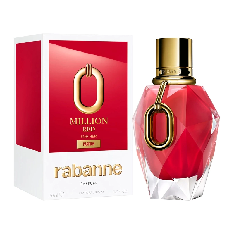 PERFUME MUJER RABANNE MILLION RED PARFUM 50ML - 2