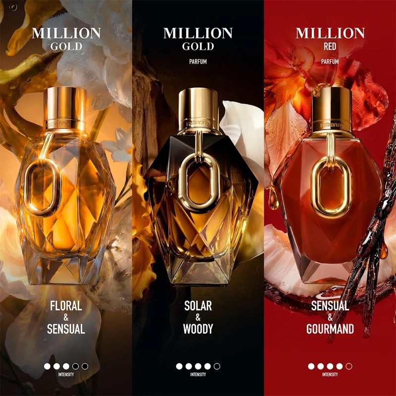 PERFUME MUJER RABANNE MILLION RED PARFUM 50ML - 4