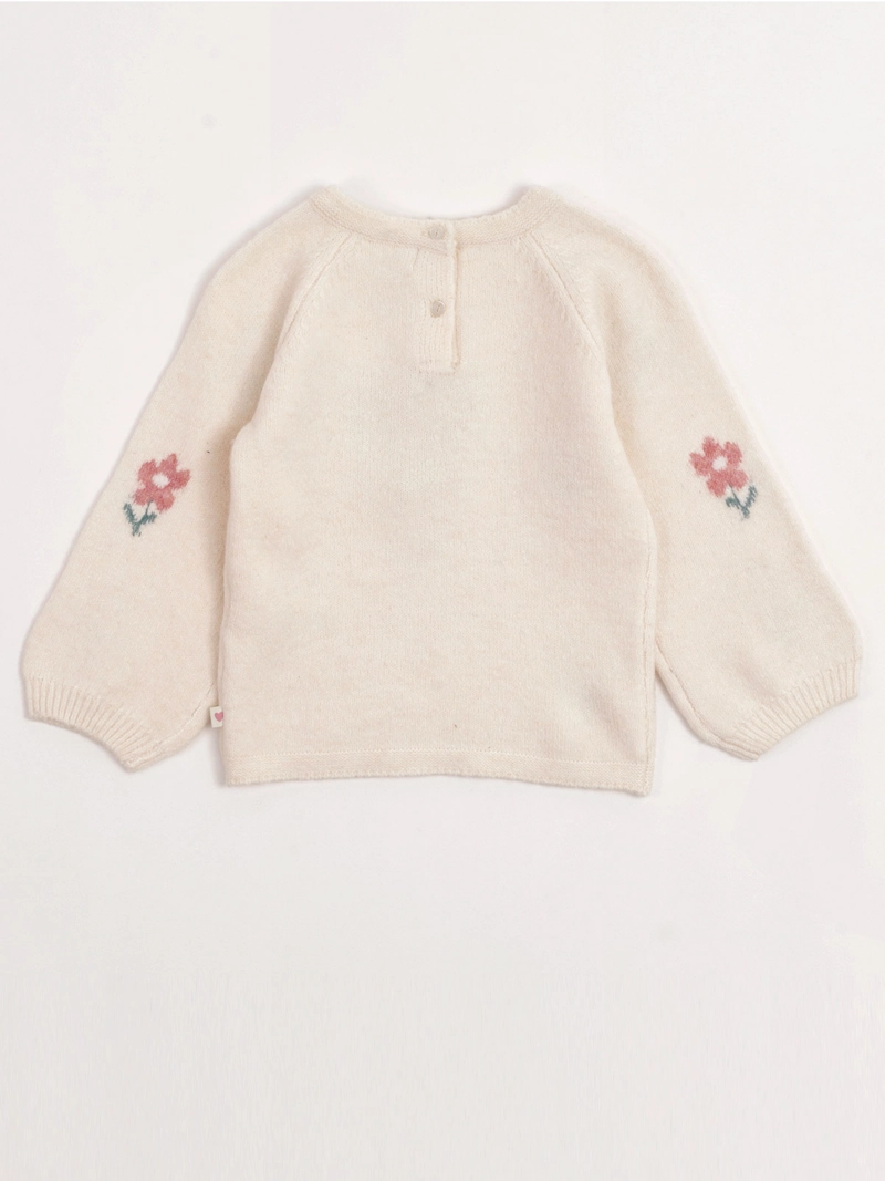SWEATER NIÑA BABY HARVEST ACANALADO - 4