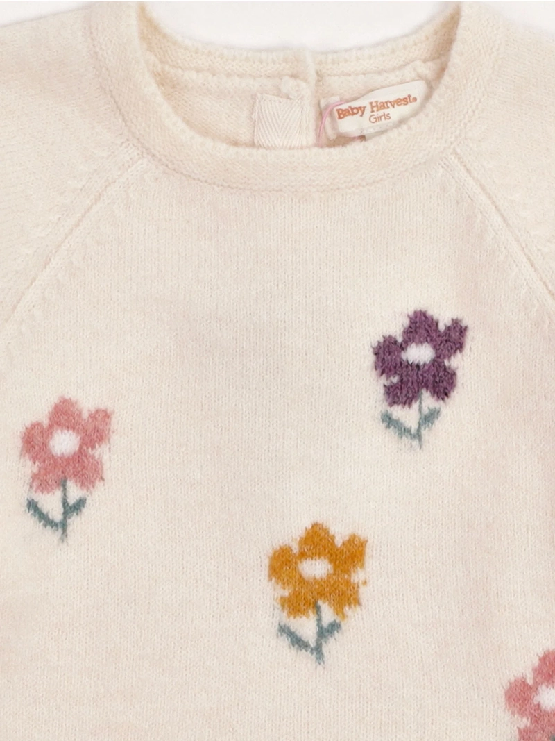 SWEATER NIÑA BABY HARVEST ACANALADO - 5
