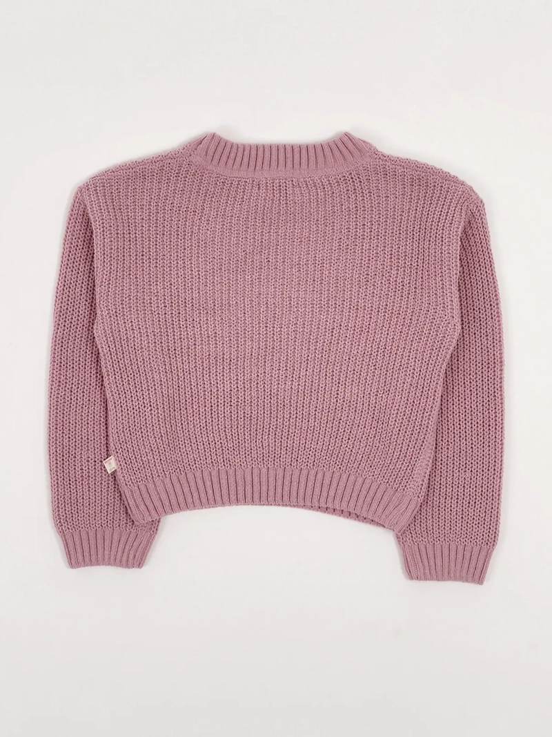 SWEATER NIÑA HARVEST CHENILLE PARCHES - 2