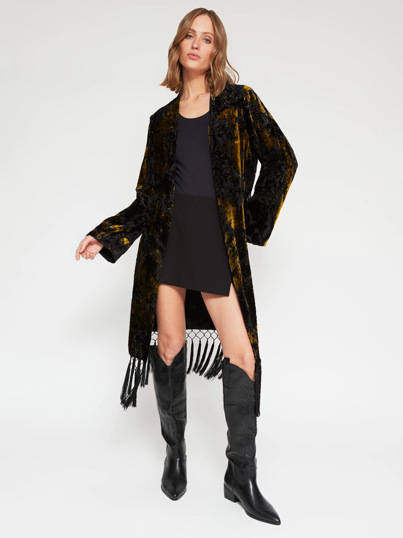 CHAQUETA MUJER MARQUIS FLECOS TERCIOPELO - 2