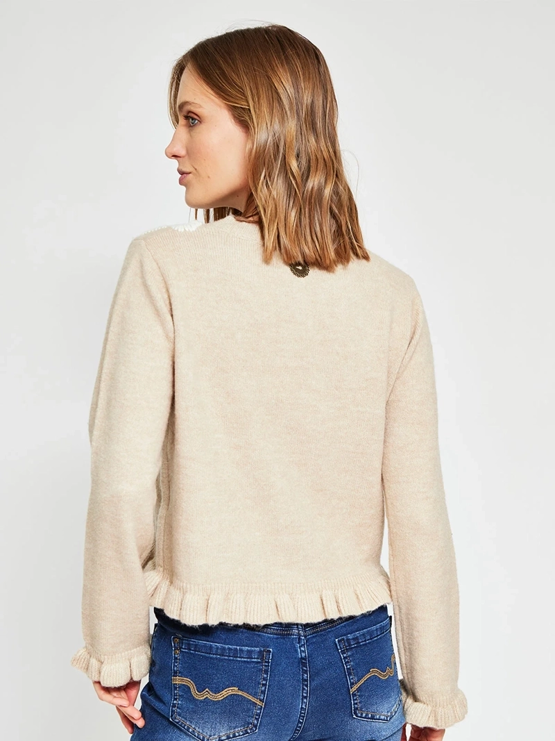 CARDIGAN MUJER TATIENNE BORDADO - 2