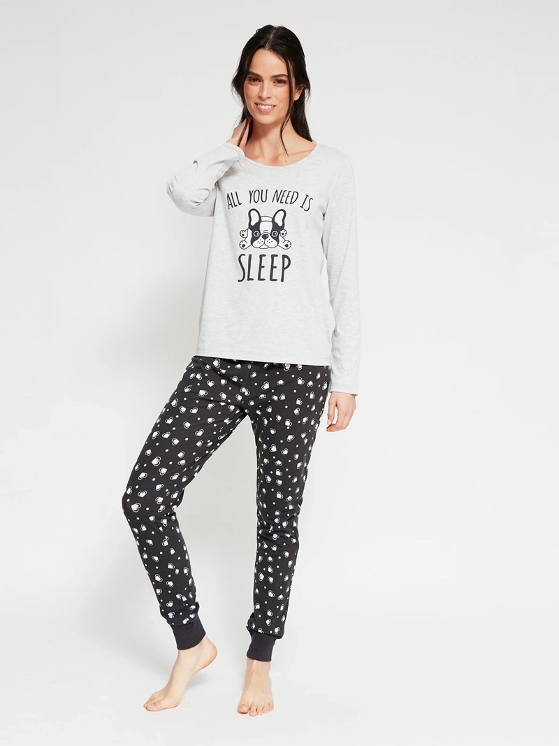 TOP PIJAMA INDEX MANGA LARGA - 4
