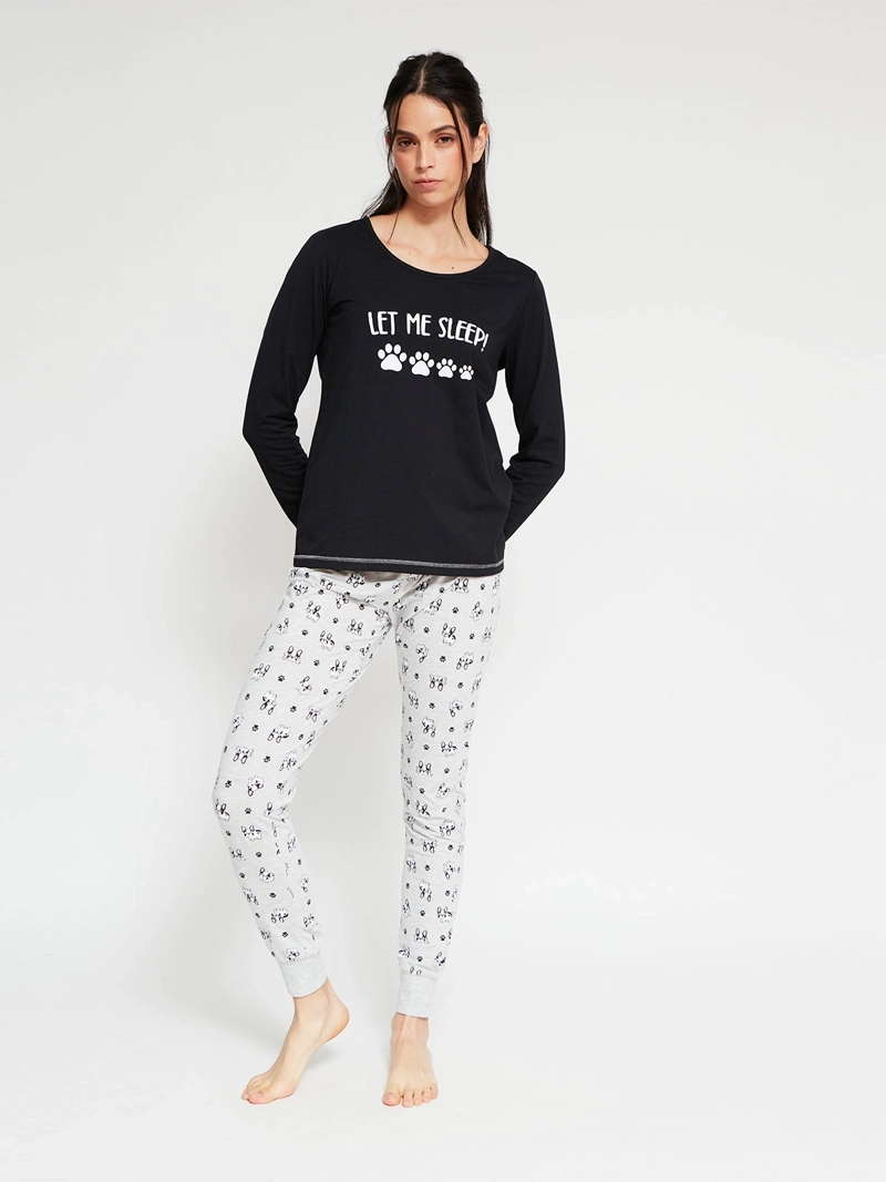 TOP PIJAMA INDEX MANGA LARGA - 4