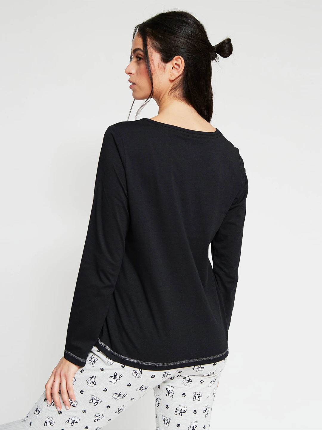 TOP PIJAMA MUJER INDEX MANGA LARGA - 2