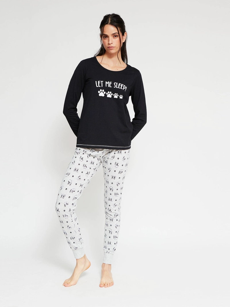 TOP PIJAMA INDEX MANGA LARGA - 4