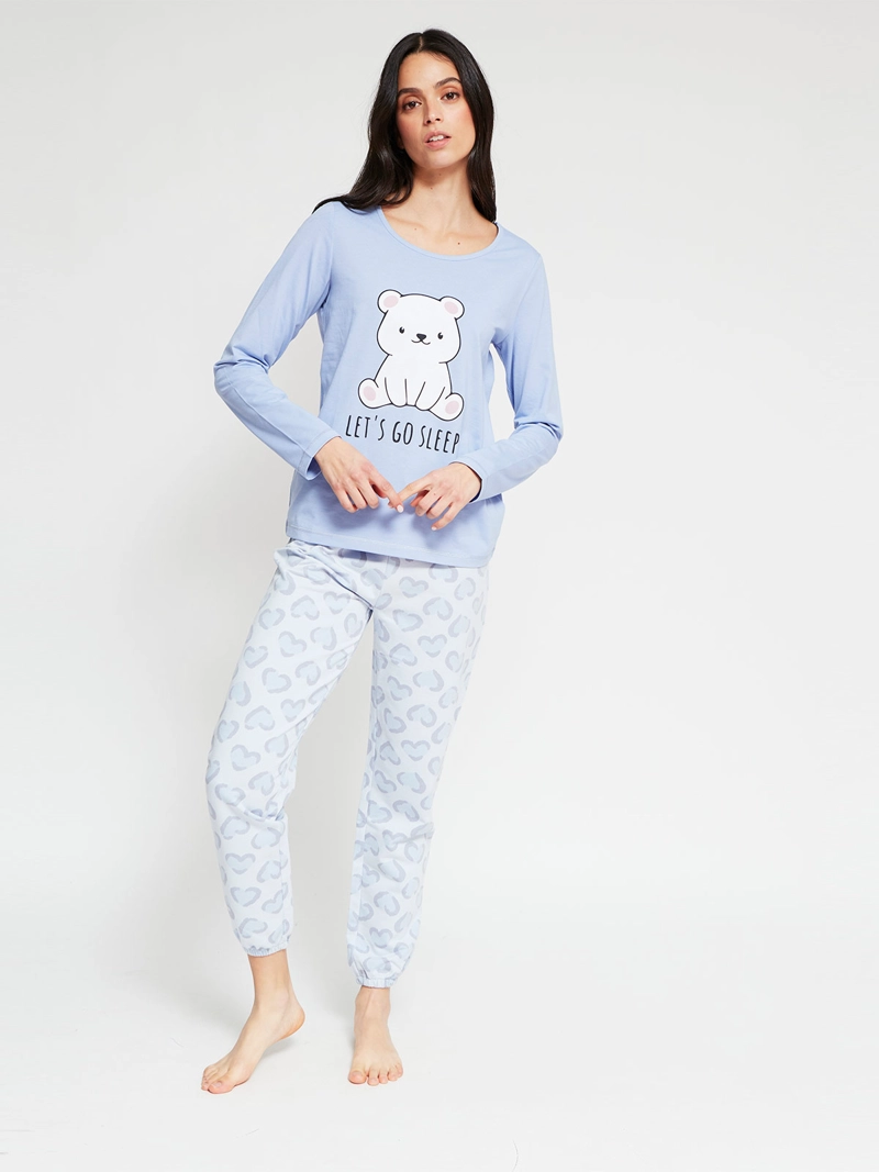 TOP PIJAMA MUJER INDEX LARGA - 4