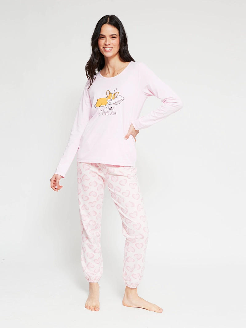 TOP PIJAMA MUJER INDEX LARGA - 4