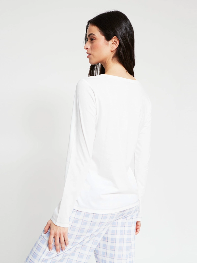TOP PIJAMA MUJER INDEX LARGA - 2