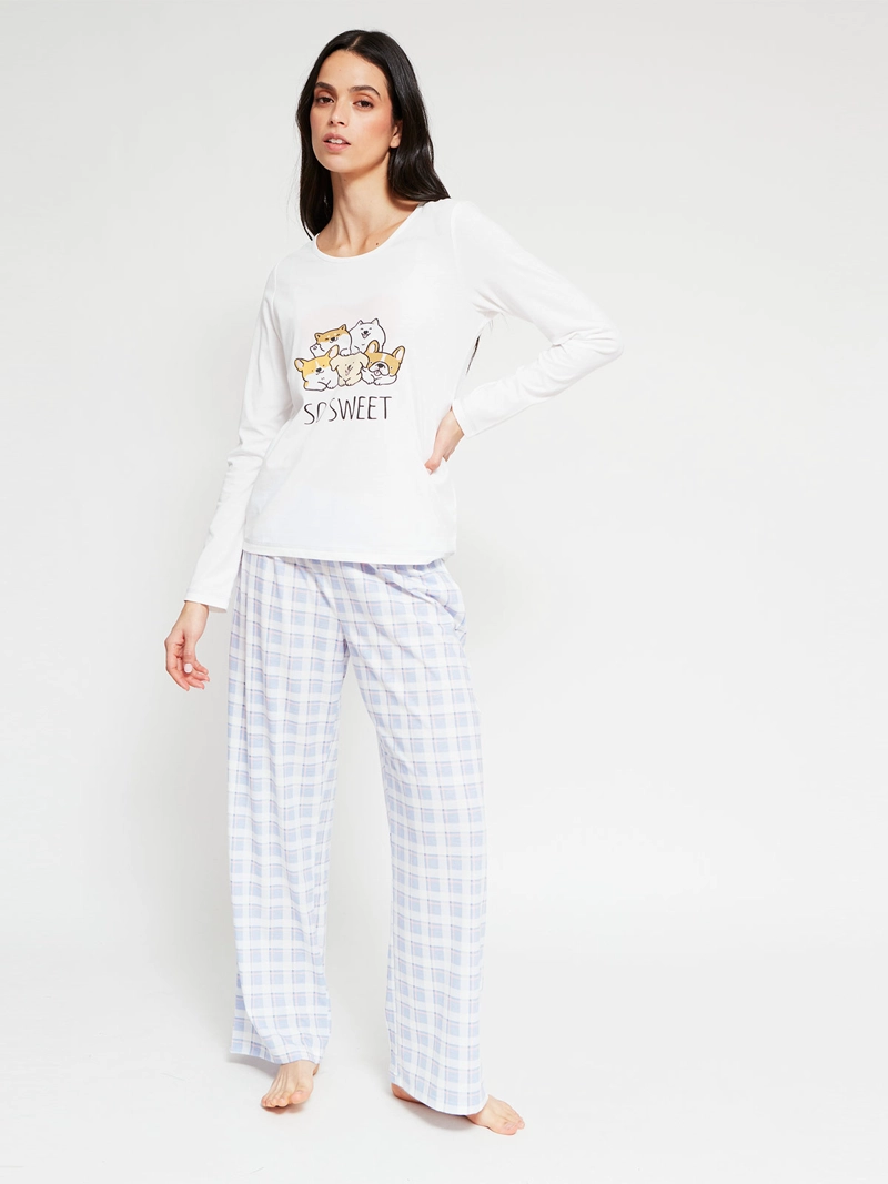 TOP PIJAMA MUJER INDEX LARGA - 4