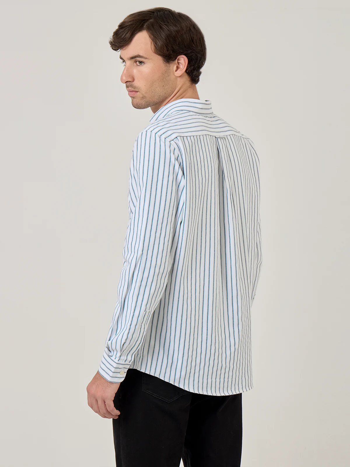 CAMISA HOMBRE KENNETH STEVENS ALGODÓN MANGA LARGA - 2