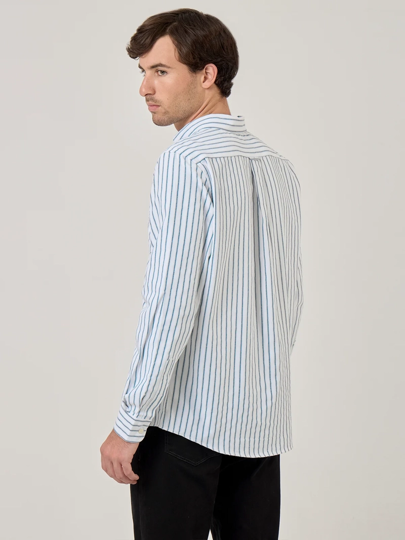 CAMISA HOMBRE KENNETH STEVENS ALGODÓN MANGA LARGA - 2