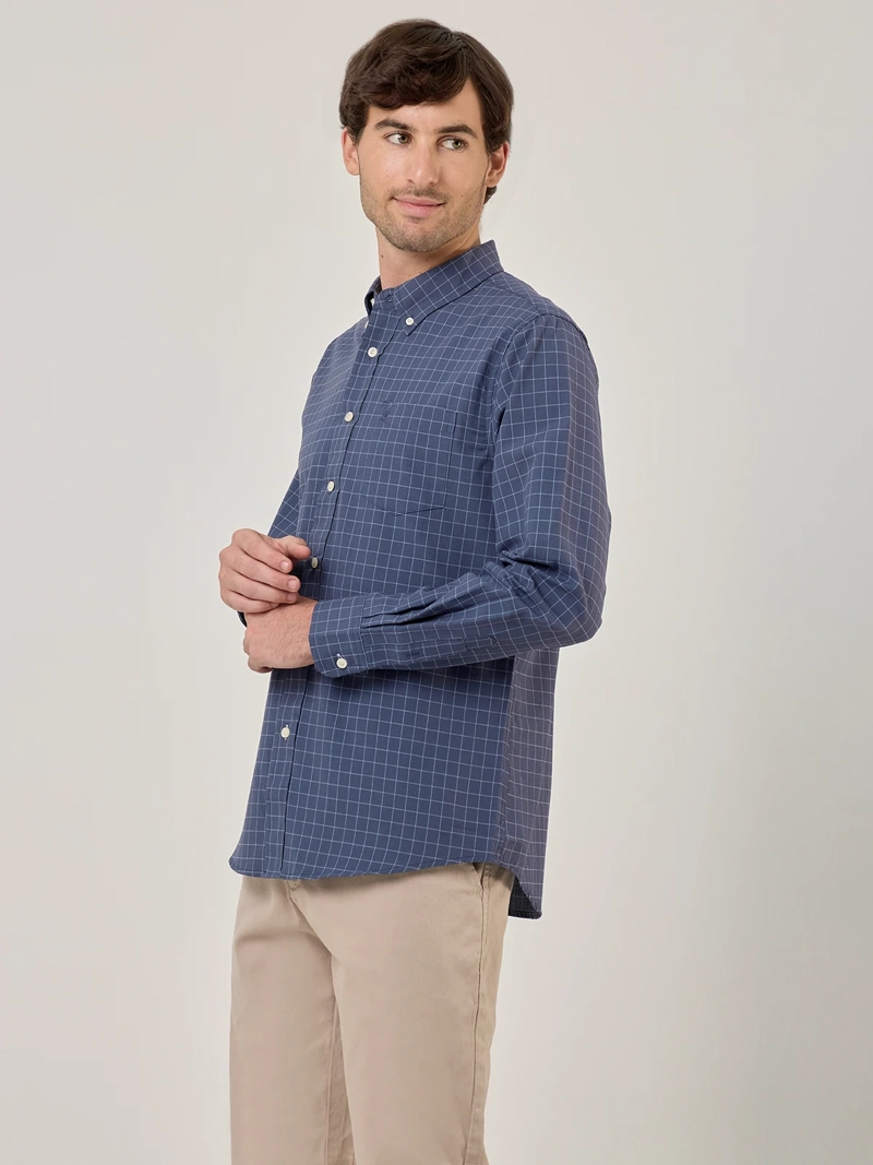 CAMISA HOMBRE KENNETH STEVENS ALGODÓN MANGA LARGA - 3