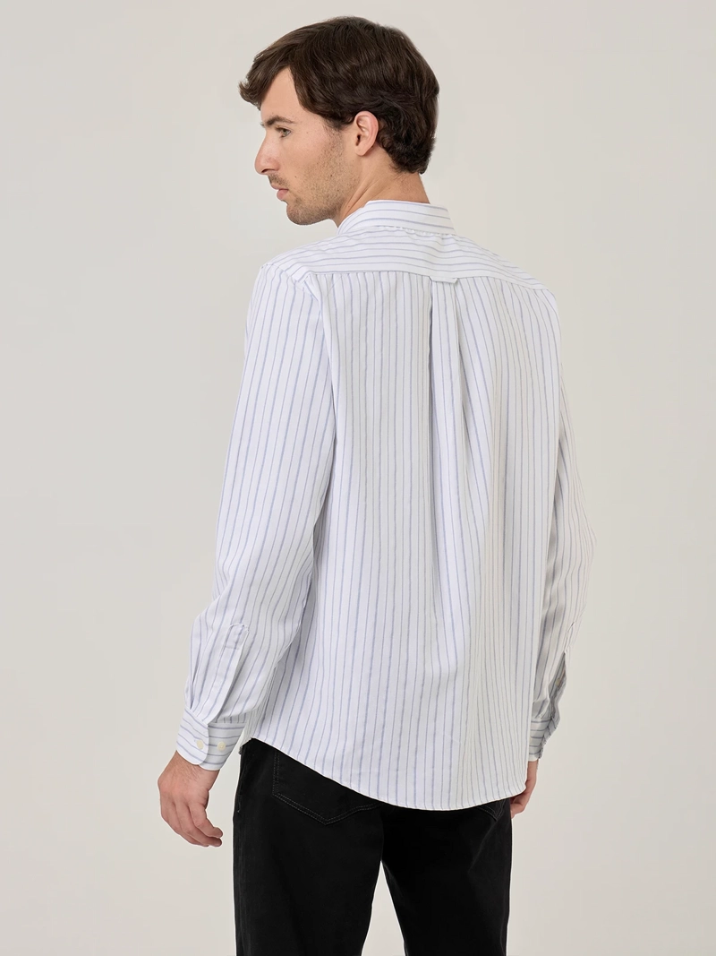 CAMISA HOMBRE KENNETH STEVENS ALGODÓN MANGA LARGA - 2