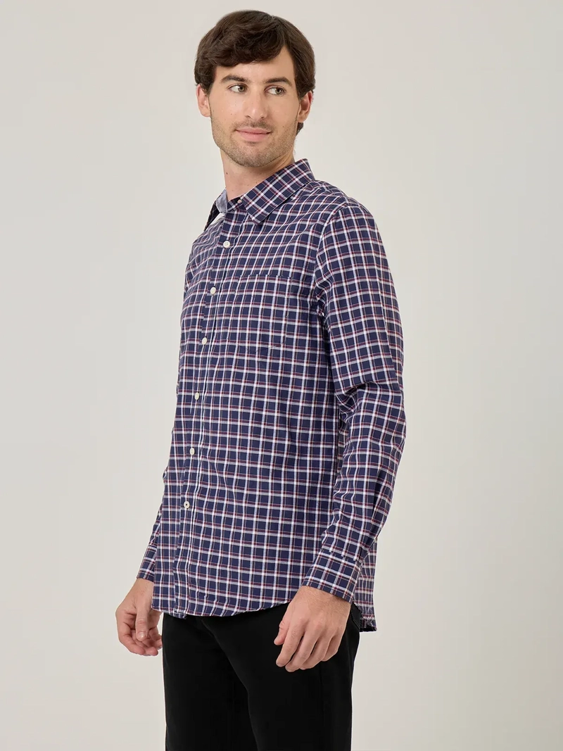 CAMISA HOMBRE KENNETH STEVENS ALGODÓN MANGA LARGA - 3