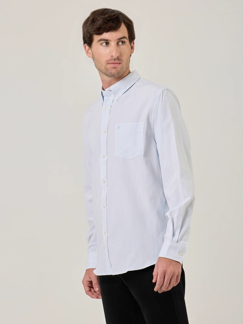CAMISA HOMBRE KENNETH STEVENS ALGODÓN MANGA LARGA - 3