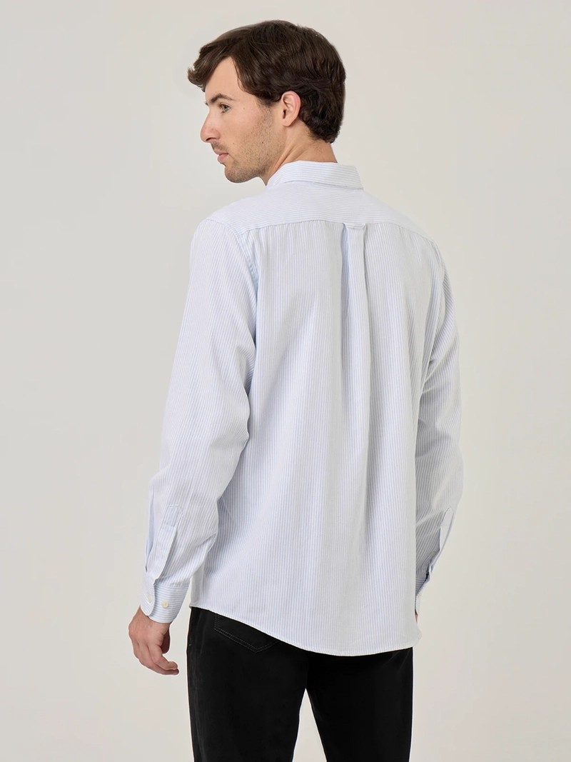 CAMISA HOMBRE KENNETH STEVENS ALGODÓN MANGA LARGA - 2