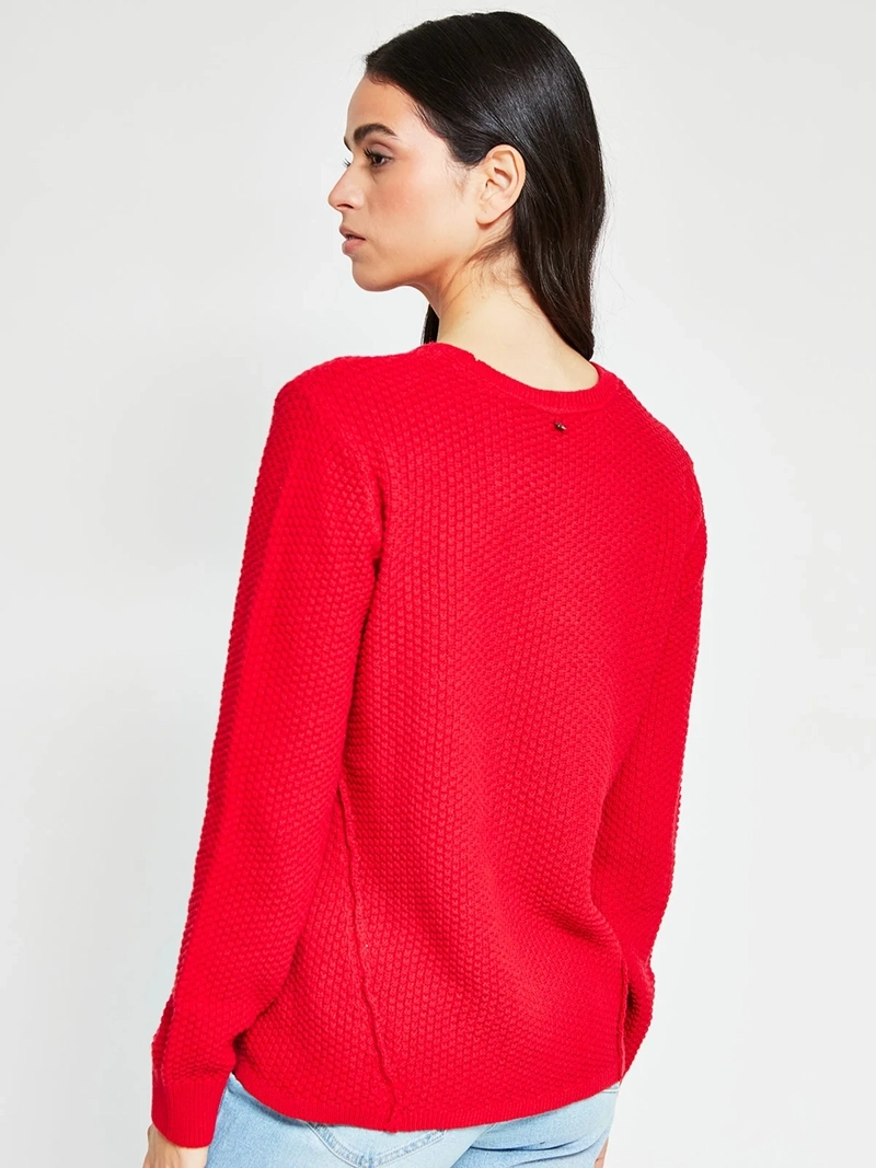 SWEATER MUJER BARBADOS ALGODÓN TRENZADO - 3
