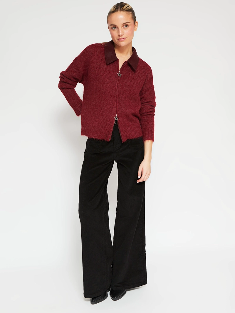 SWEATER MUJER BARBADOS FULL ZIPPER - 5