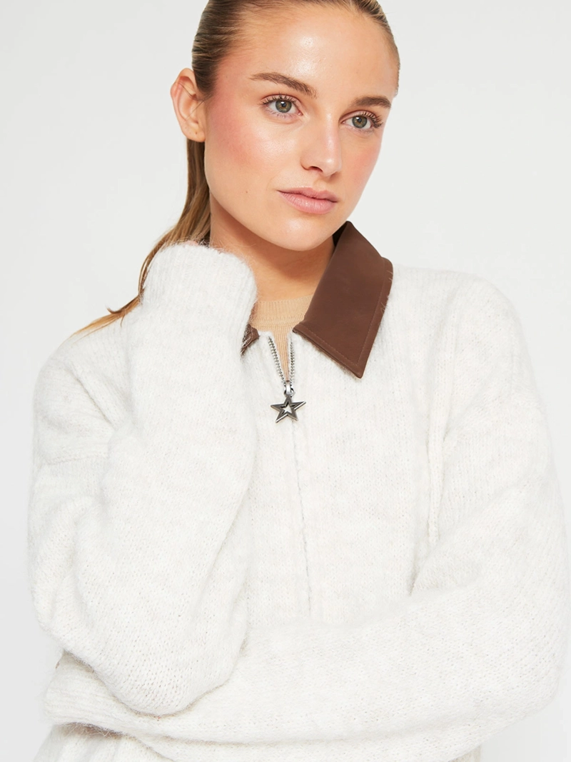 SWEATER MUJER BARBADOS FULL ZIPPER - 4