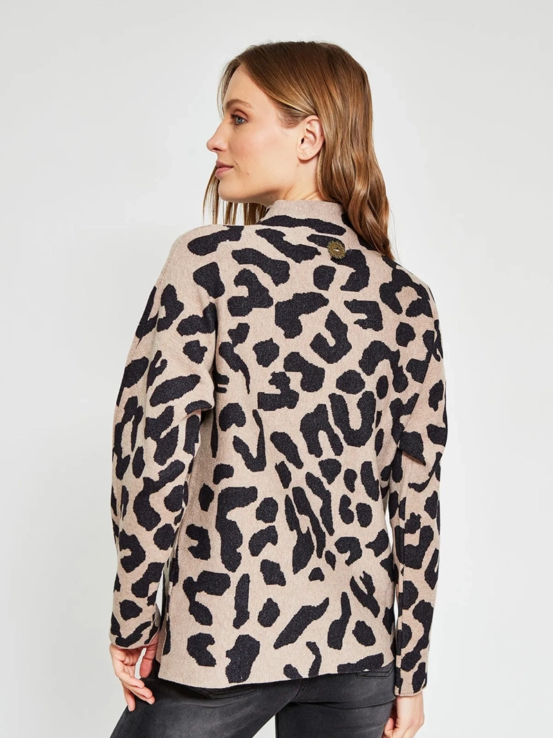 SWEATER MUJER TATIENNE ESTAMPADO ANIMAL - 3