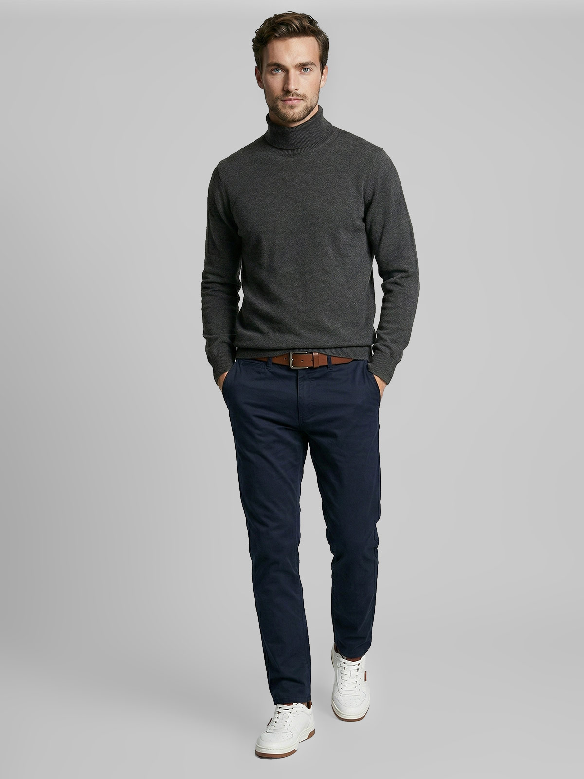 SWEATER HOMBRE FEROUCH TURTLE NECK - 4