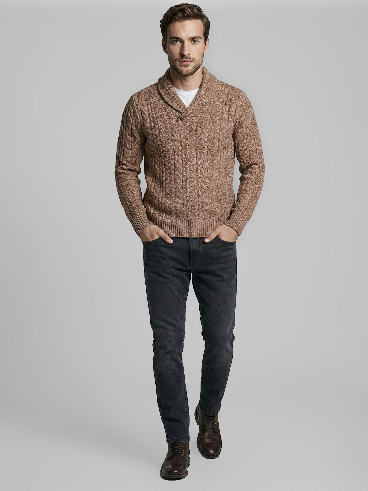 SWEATER HOMBRE FEROUCH COLORADO - 4