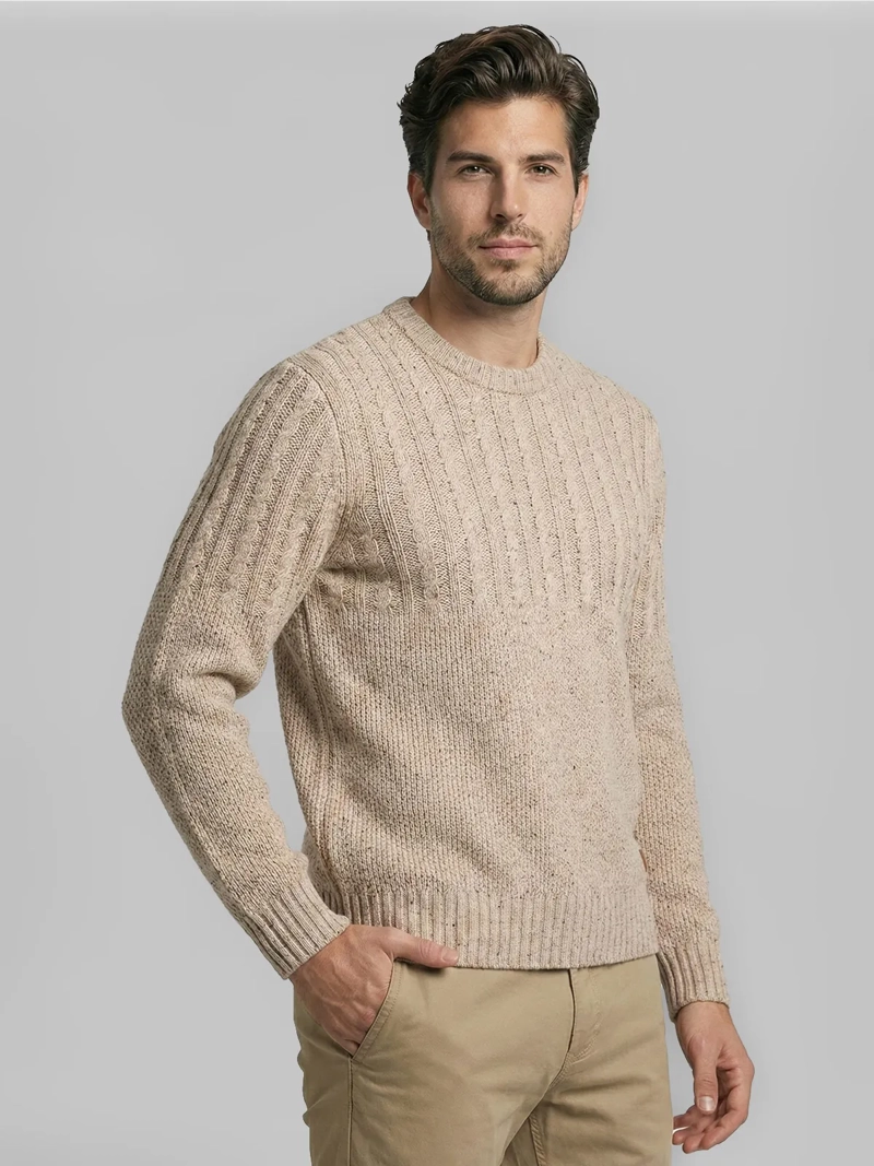 SWEATER HOMBRE FEROUCH CUELLO V - 1