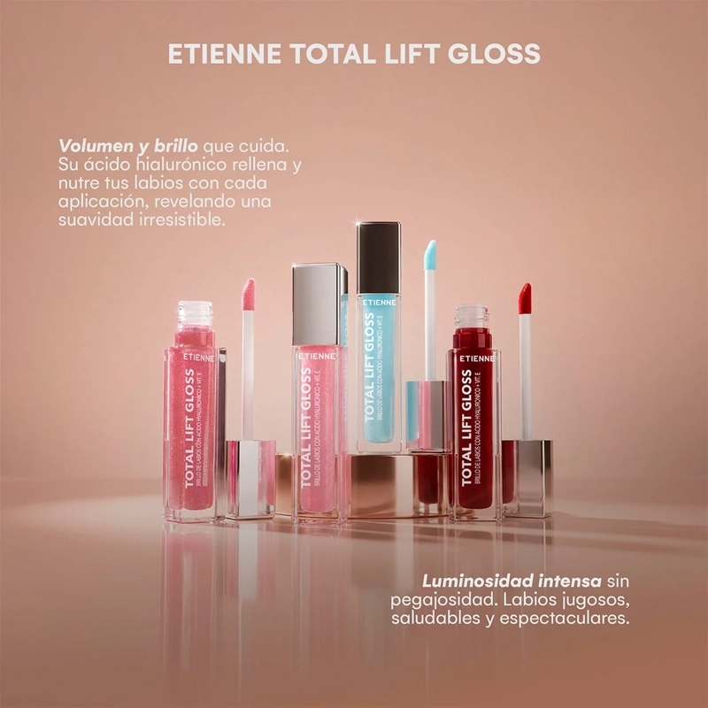 BRILLO LABIAL ETIENNE TOTAL LIFT GLOSS SPARK PINK 6,5GR - 3