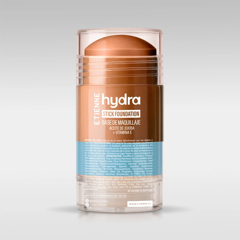 BASE DE MAQUILLAJE EN BARRA ETIENNE STICK HYDRA SFP50 BRONZE 34GR - 2