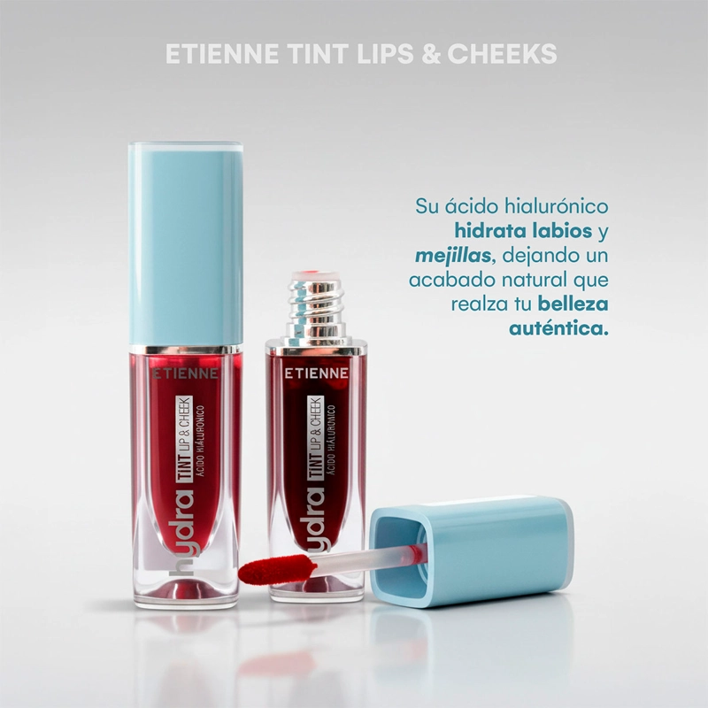 TINTA ETIENNE LIP & CHEEK HYDRA CHERRY - 3