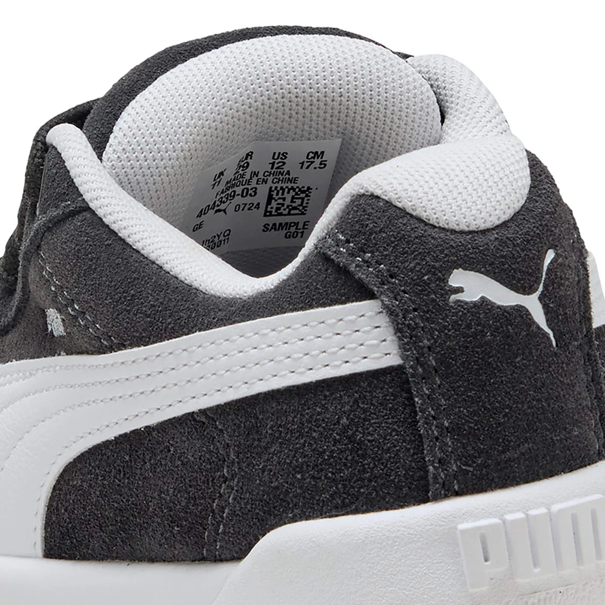 ZAPATILLAS NIÑO PUMA CASUALES GRIS PARK SD - 5