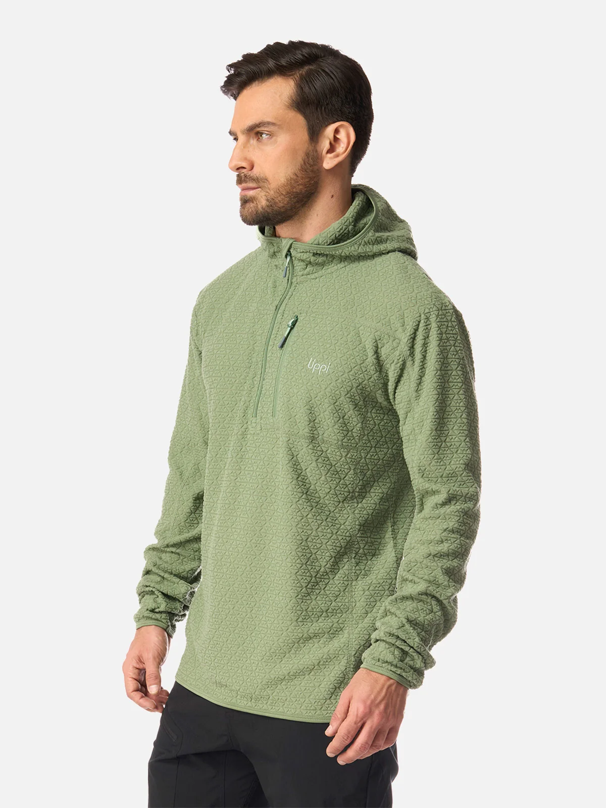 POLERON HOMBRE LIPPI CON CAPUCHA JACARANDA - 2