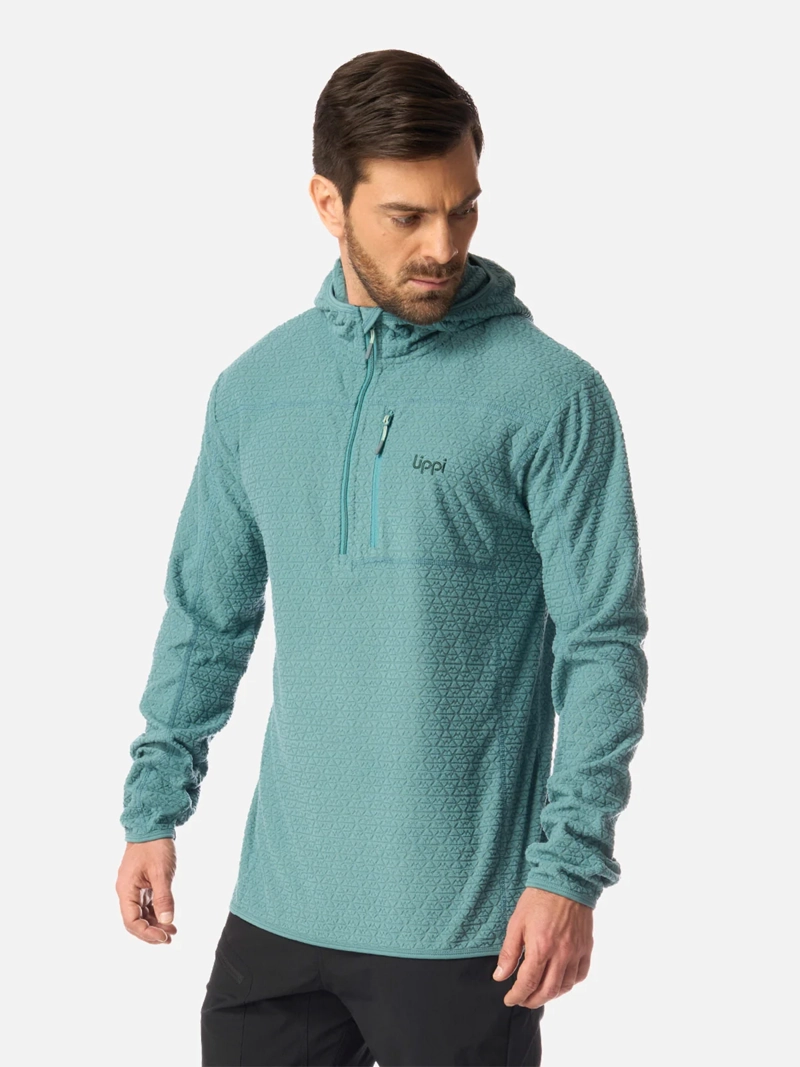 POLERON HOMBRE LIPPI CON CAPUCHA JACARANDA - 2