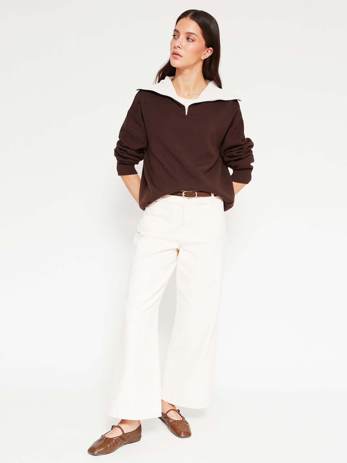 SWEATER MUJER MARQUIS CUELLO POLO - 4