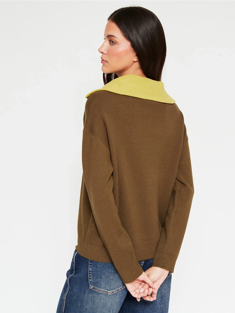 SWEATER MUJER MARQUIS CUELLO POLO - 2