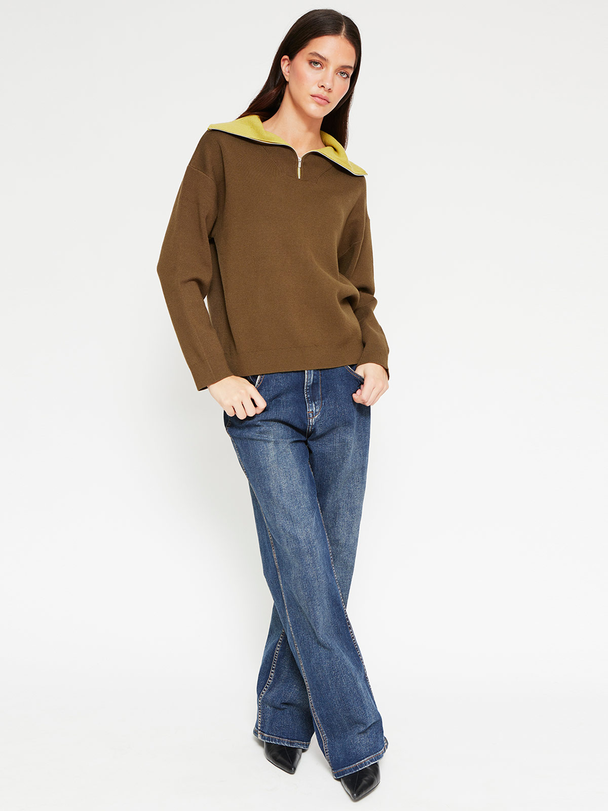 SWEATER MUJER MARQUIS CUELLO POLO - 4