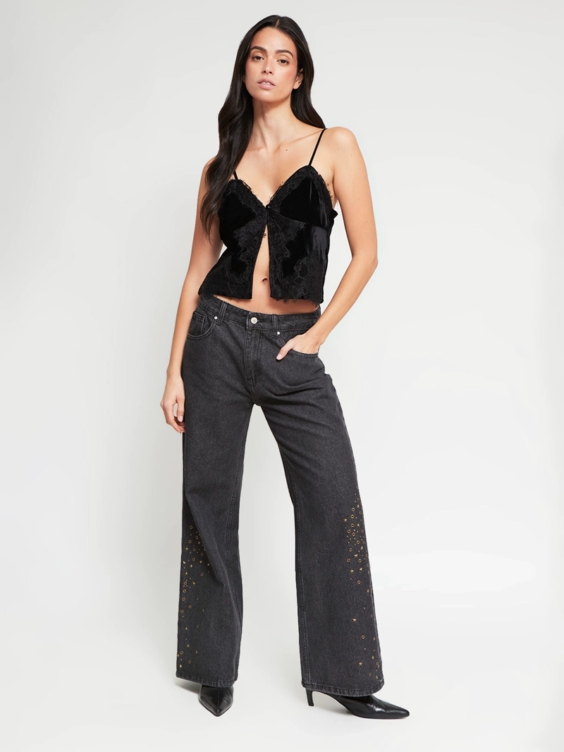 BLUSA MUJER INDEX SIN MANGAS LENCERA - 5
