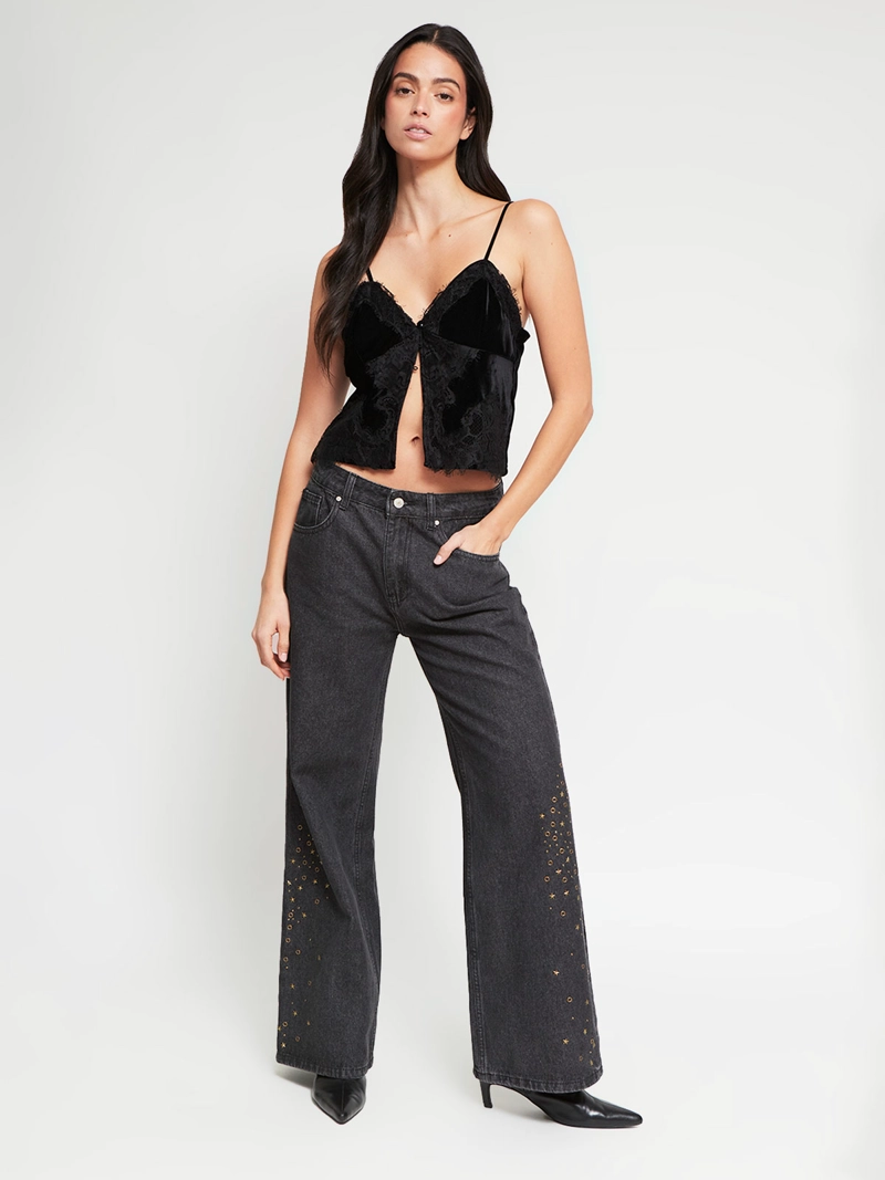 BLUSA MUJER INDEX SIN MANGAS LENCERA - 5