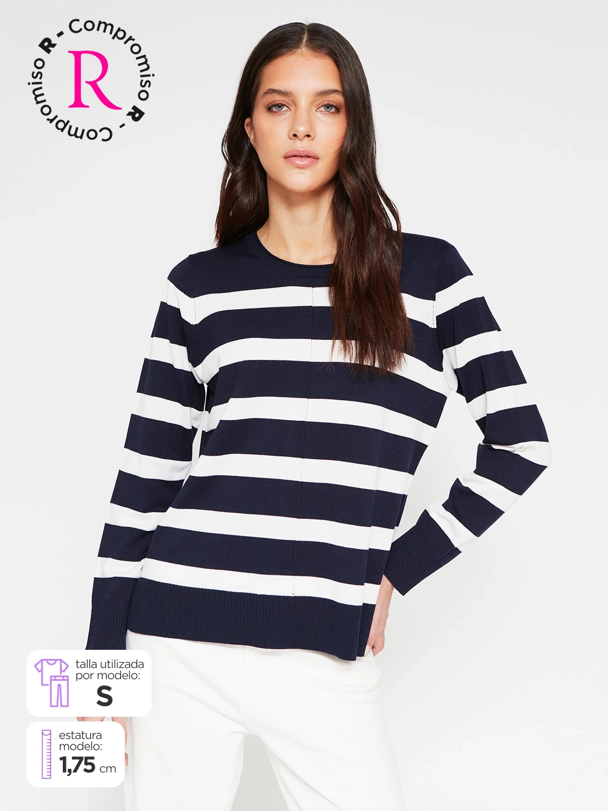 SWEATER MUJER MARQUIS CUELLO REDONDO - 1