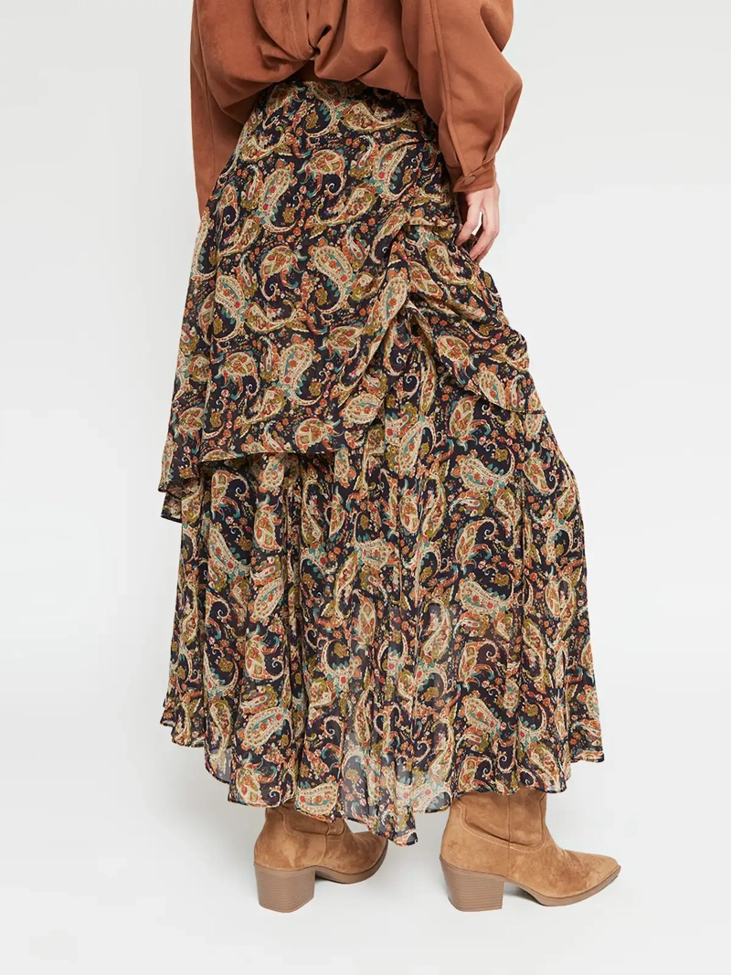 FALDA MUJER MARQUIS LARGA PRINT - 3