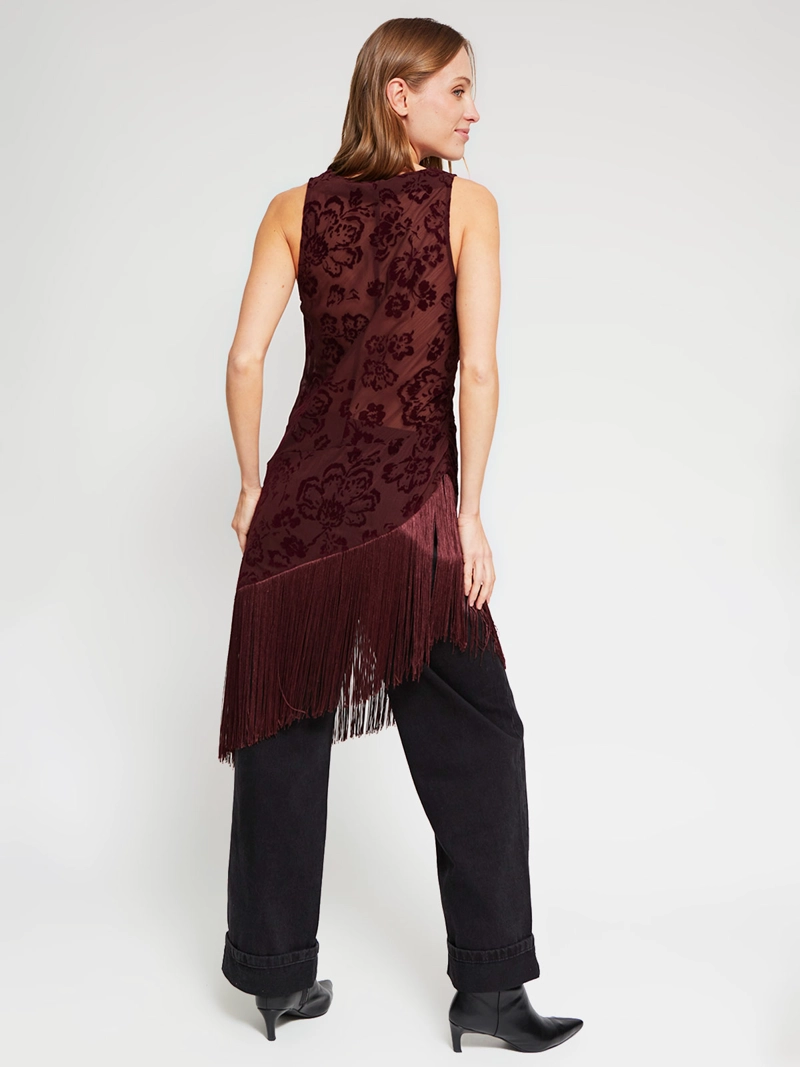 BLUSA MUJER MARQUIS FLECOS TERCIOPELO - 3