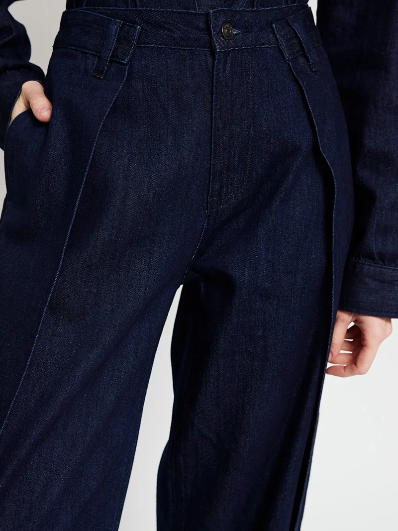 JEANS MUJER MARQUIS X BELÉN SOTO ALGODÓN BAGGY COSTADOS FOLDED - 5