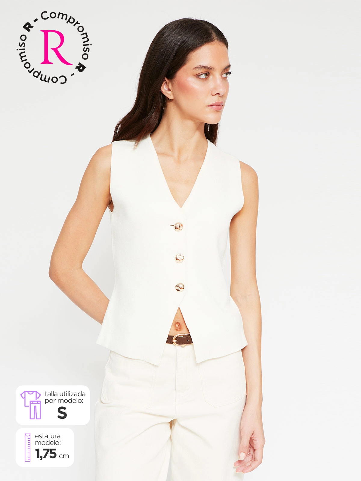 SWEATER MUJER MARQUIS SIN MANGAS