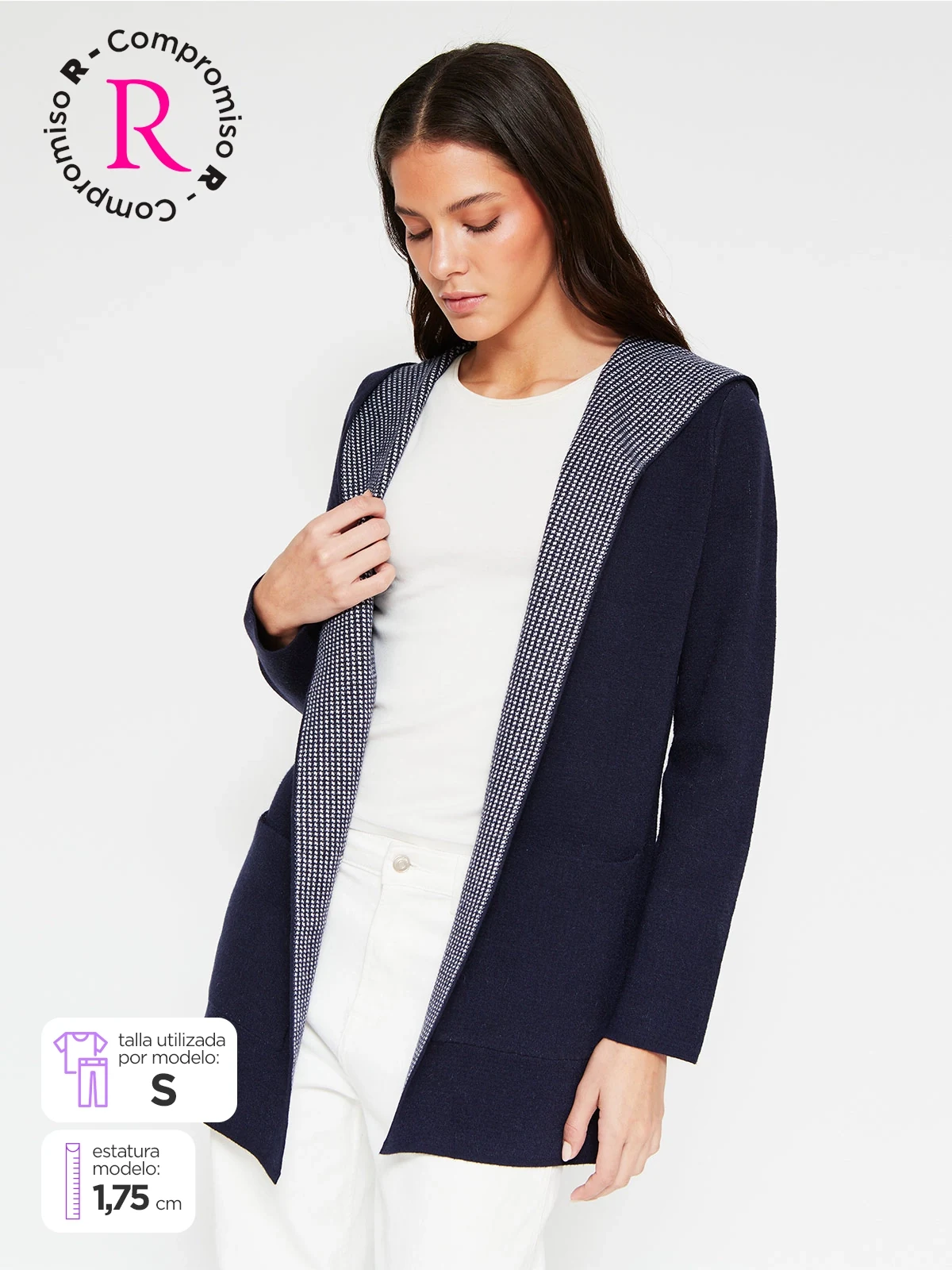 CARDIGAN MUJER AZIZ  - 1